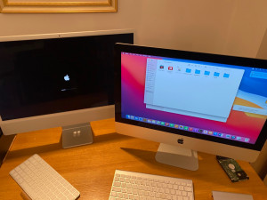 iMac (M1, 2021) 24 inch with Retina 4.5K display setup Bromley