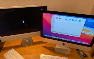 iMac (M1, 2021) 24 inch with Retina 4.5K display setup Bromley